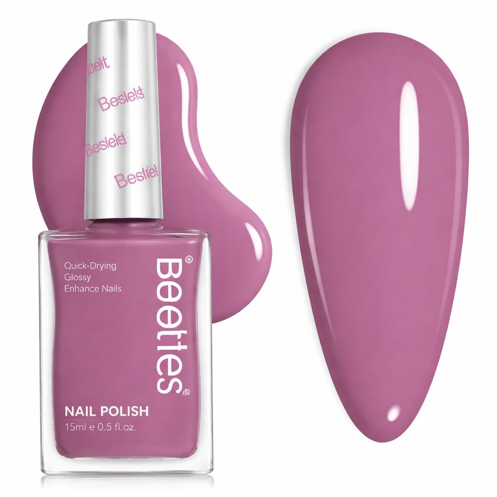 Amazon.com : Beetles Purple Nail Polish, 1Pcs 15ML Long Lasting