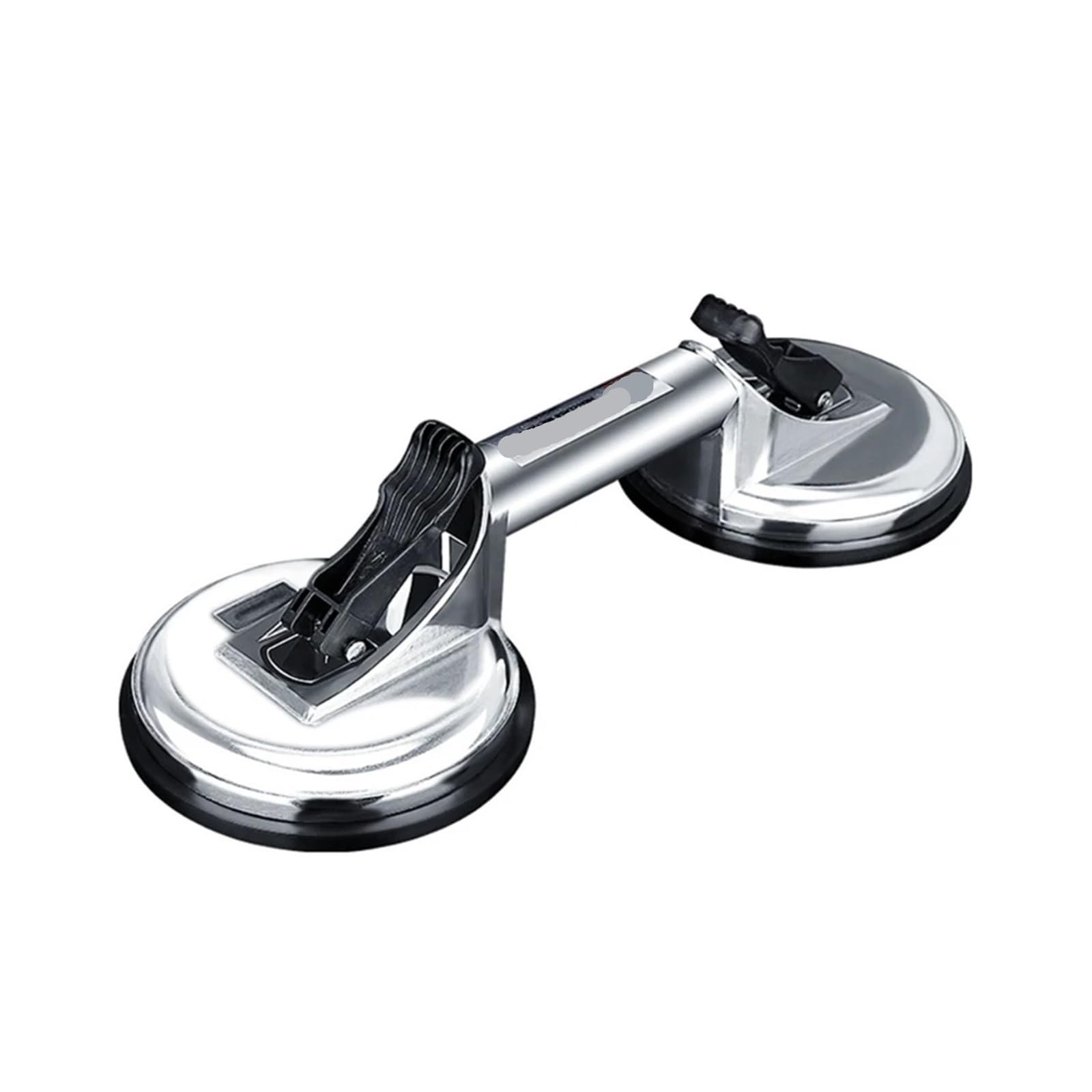 Zklgs Reinforced Two Claws Glass Suction Lifter, Glass Suction Cups Heavy Duty Aluminum Vacuum Plate Handle Lift Tile Suction Cup Lifter(Reinforced Two Claws)