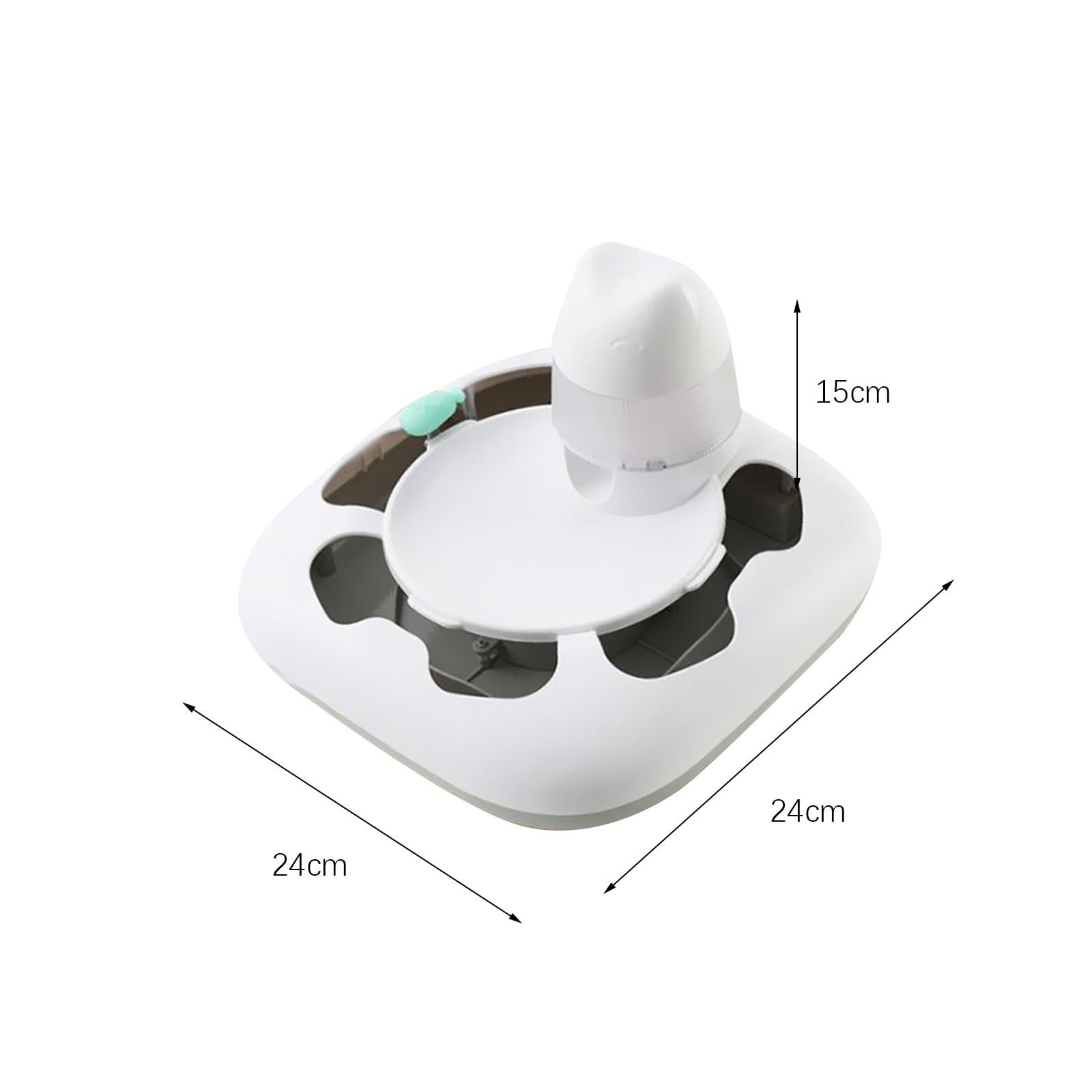 Dispensador de Comida para Gatos, Comedero, Juguete Interactivo para El Enriquecimiento Ambiental de Gatos.