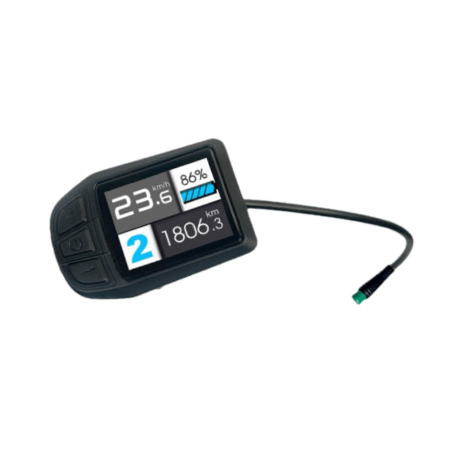 Gralara Display Elettrico Bici Schermo Display Colorato Pannello Controllo LED Accessori PP Resistente Adatto per