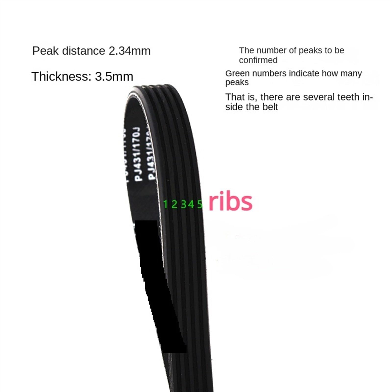 Clean Grain Elevator Chain fits Case IH 1640 1644 1660 1666 1670 2144 2166 2344 2366 13231334C91 GIHC1660 GIHC1660R 1321334C92