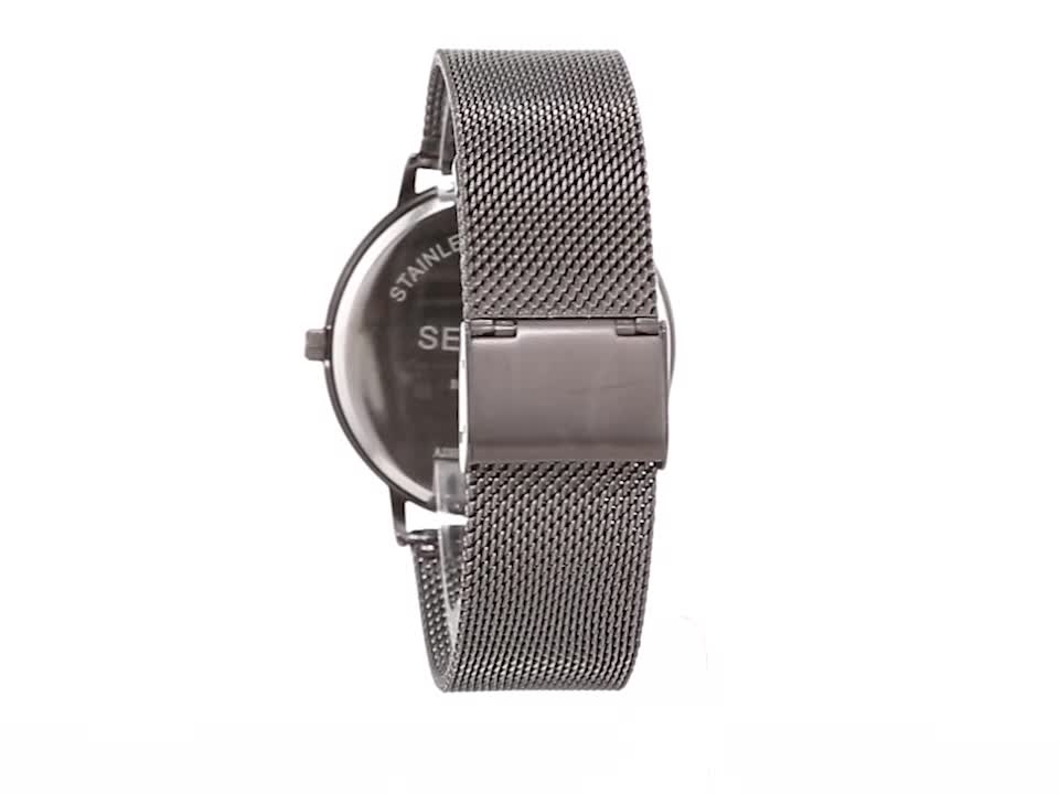 Sekonda Orologio Analogico al Quarzo Giapponese Donna con Cinturino in Acciaio Inossidabile 40652