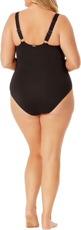 Anne Cole Women's Square Neck One Piece