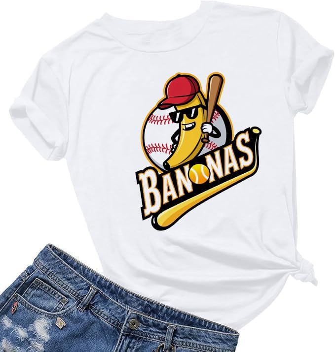 Womens Baseball Shirt Baseball Player T-Shirts Team Womens Funny Baseball Graphic Tee Fan Short Sleeve Tops