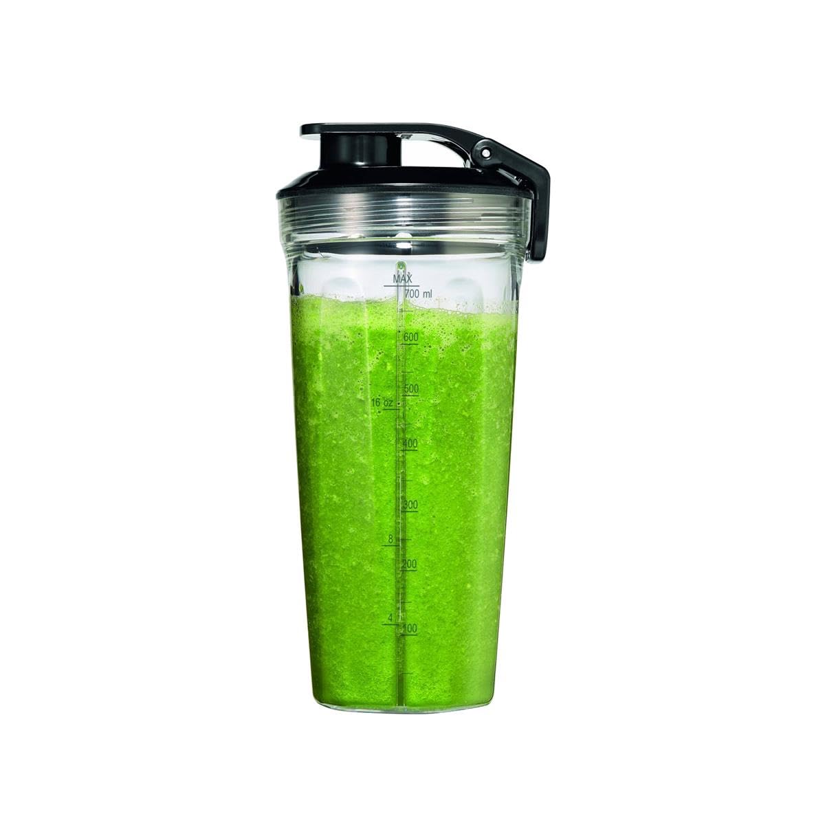 WMF Kult X mikser wielofunkcyjny, 25 000 obr./min, 900 W, 2 prędkości, 4 pojemniki do miksowania, butelka ToGo, nóż z krzyżowymi ostrzami do smoothie, jednostka nożowa z płaskimi ostrzami do rozdrabniania