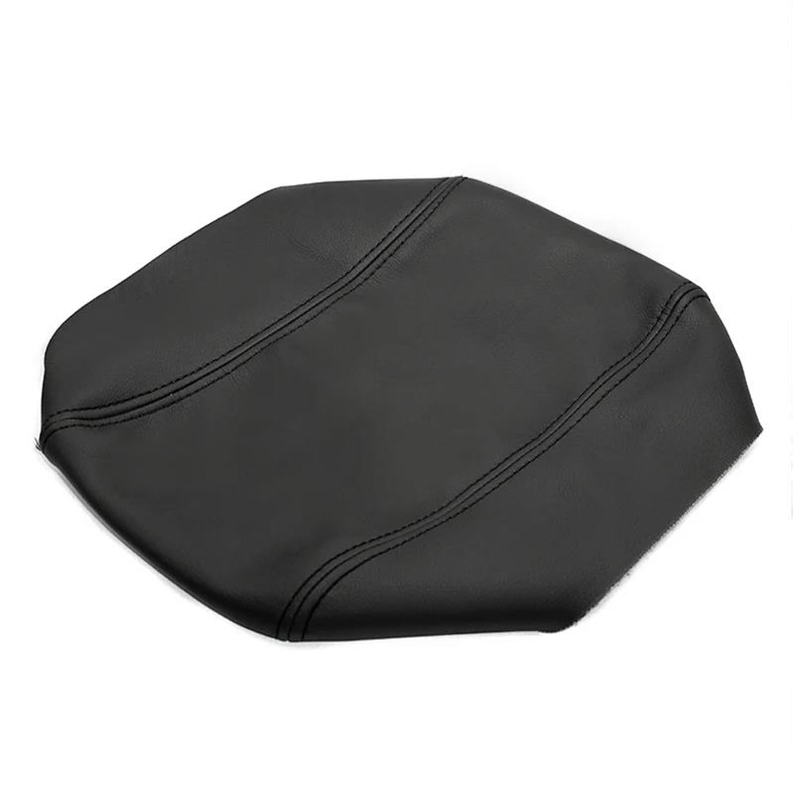 Car Center Console Cover Armrest Box Leather Cover Sticker Decoration for Nissan for Pathfinder 2001 2002 2003 2004(Black)