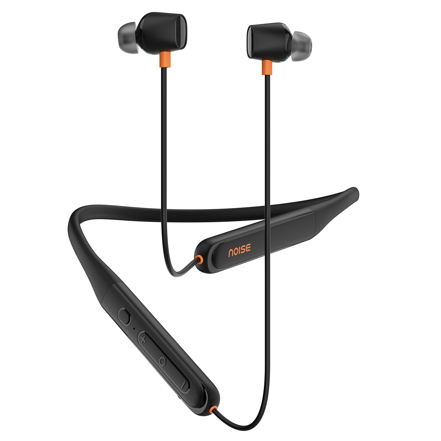 Noise Newly Launched Airwave Crest Bluetooth in Ear Neckband with Metallic Shine on Earbuds,50H of Playtime, EQ Modes, Dual Device Pairing,13mm PEEK+PU Driver, BT v5.4(Velvet Black)-image-39