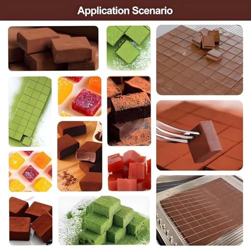 Chocolate Cutter, Heavy Duty Stainless Steel Cake and Cheese Cutting Tool, Kitchen Butter Wire Cutter for Block Chocolate
