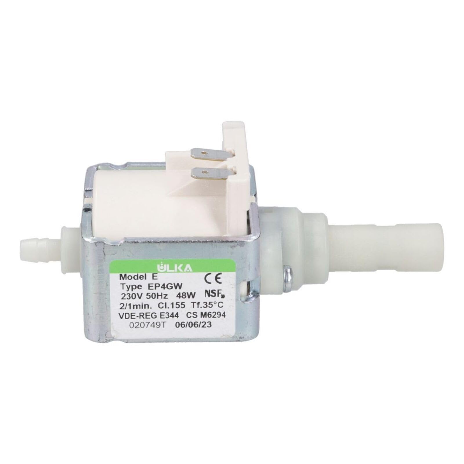 LUTH Premium Profi Parts Elektropumpe Pumpe Wasserpumpe Ulka EP4GW 48W 230V für Kaffeemaschine