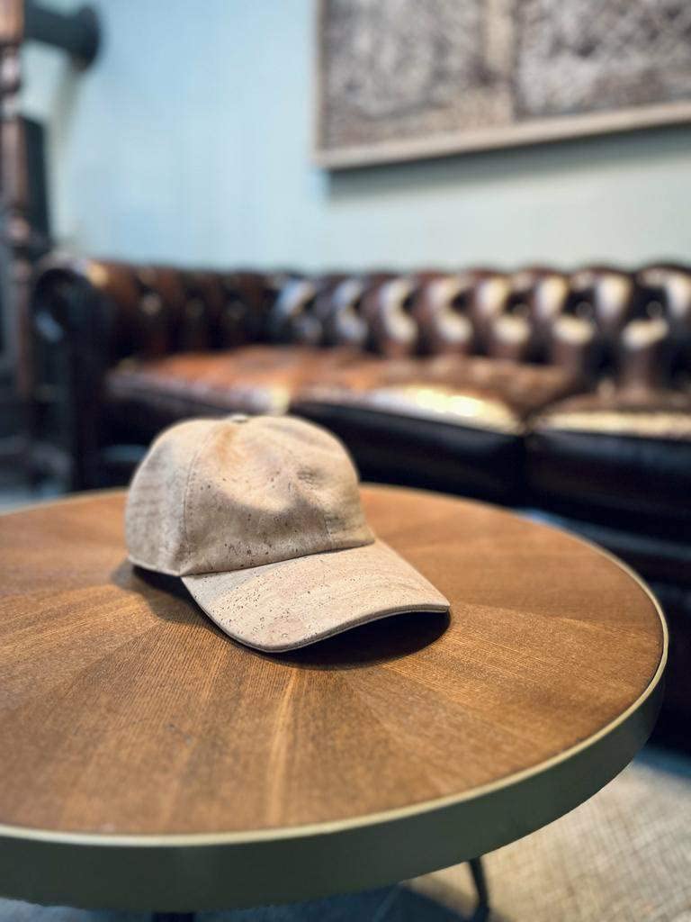 Gorra de béisbol de corcho de moda | Gorra Snapback | Gorra con visera | Natural y sostenible | Corcho de Portugal | Marrón o Beige
