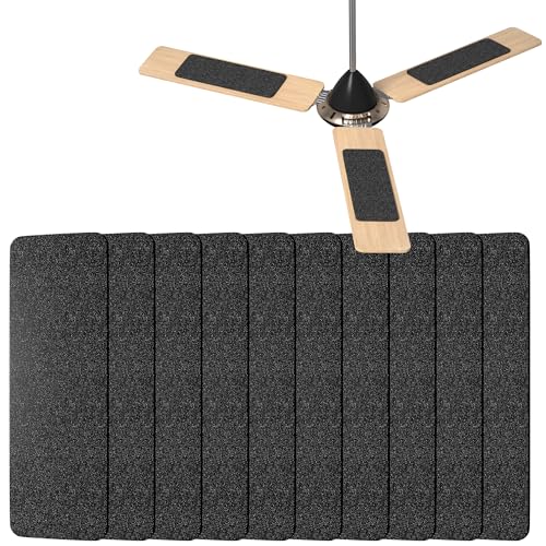 10 Pack Ceiling Fan Filters for Fan Blades Activated Coconut Carbon