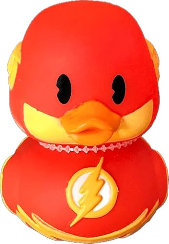 Just Play 3" Bath Time Rubber Ducky, The Flash Superhero