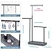 SRIWATANA Jewelry Organizer Display Extra Tall Necklace Holder 3 Tier Jewelry Tree Stand, Gift Idea (Weathered Grey & Black)