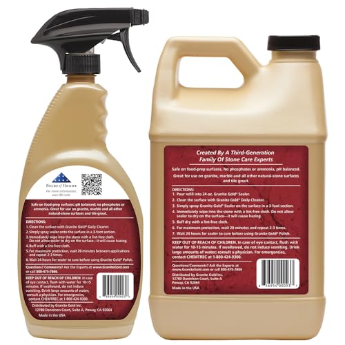 Granite Gold GG5010 Water-Based Sealer Spray Protection For Granite, Marble thumb #1