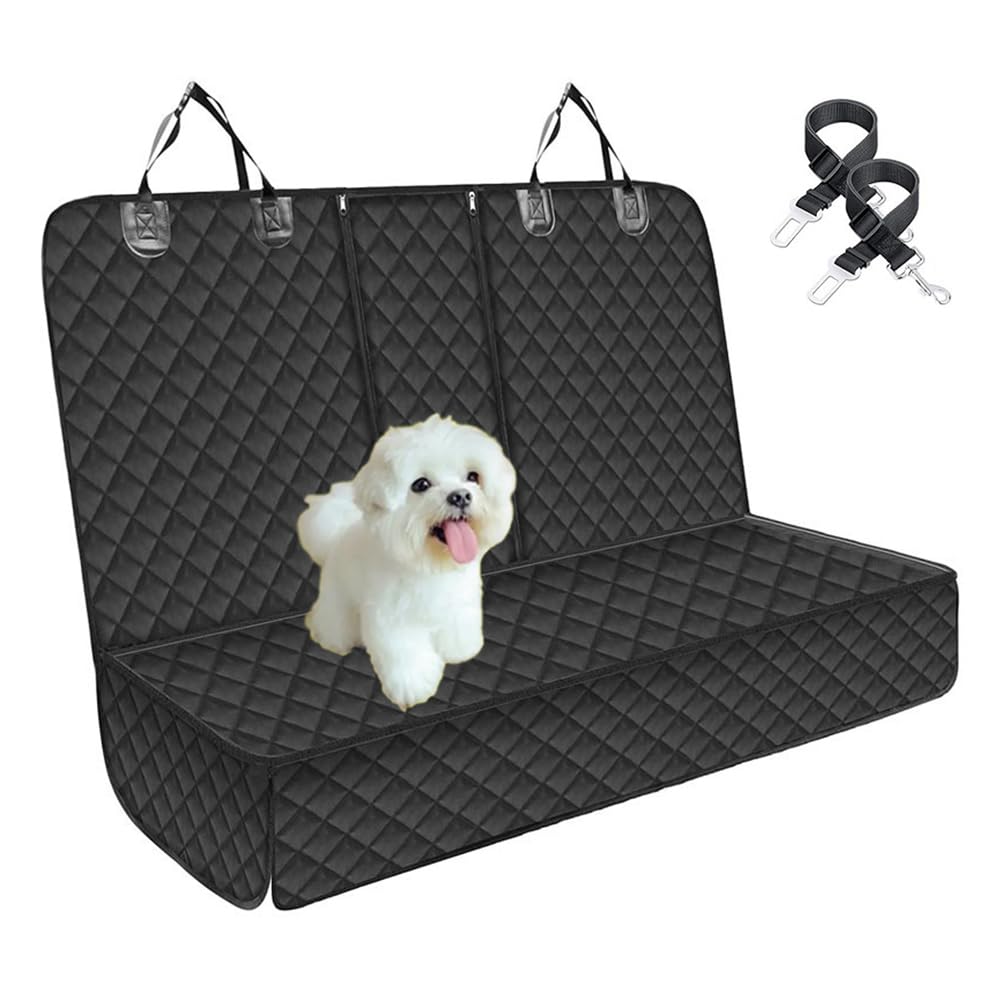 Funda Coche Perro Asiento Trasero, para Peugeot Partner Tepee 2018-2023 2024 Resistente y Impermeable, Antideslizante, Protector Coche Perros Asiento Trasero