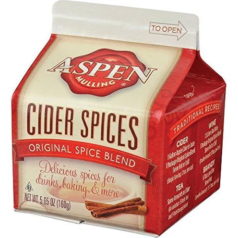 Aspen Mulling Cider Spices, Original Blend, 5.65-Ounce Carton Cover