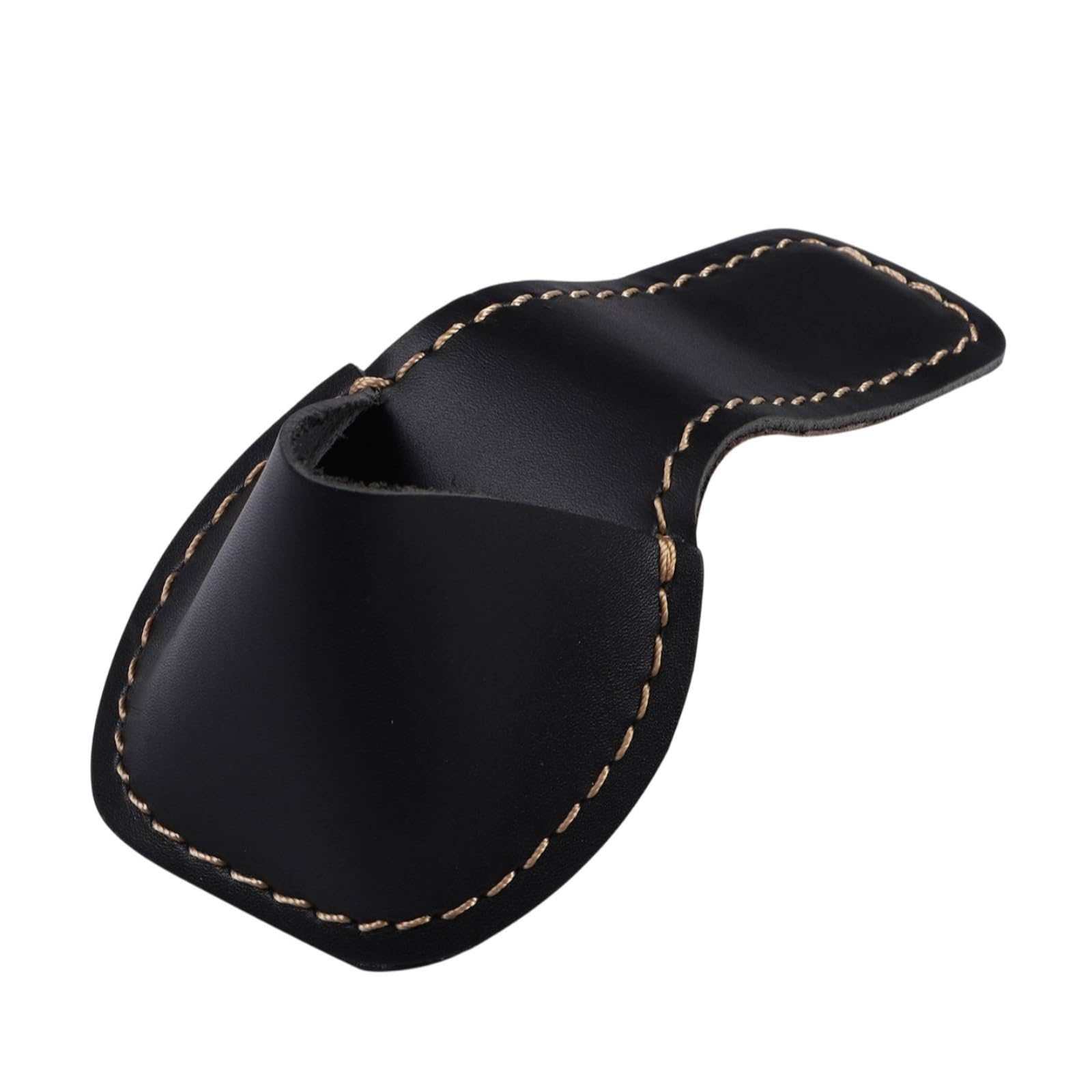 Contrast Stitching Billiard Chalk Pouch Compact Cue Chalk Pouch Portable Game Gear Soft-Bodied, Genuine Leather | Sporting Goods | Indoor Games | Billiards-image-18