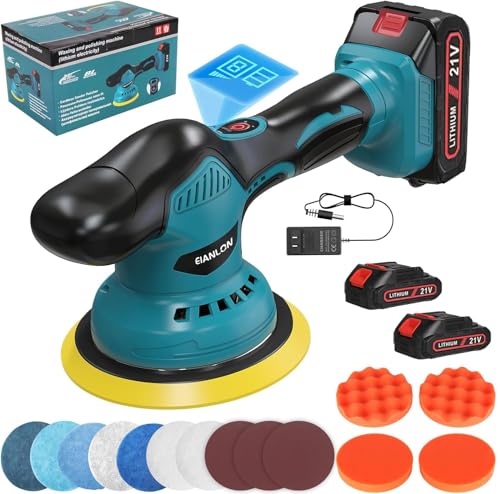 【2024強化版】ポリッシャー EIANLON 車 電動ポリッシャー コードレス...
