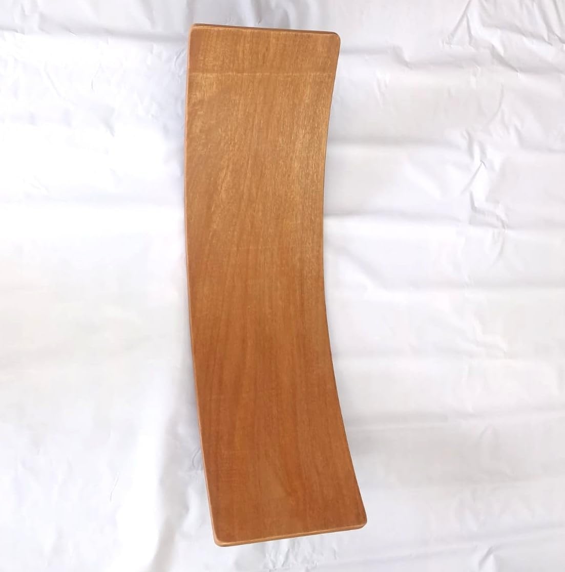 Curved Wooden Balance Board - Leg Muscle Strengthening, Balancing Exercise, 3+ Years, 150 lb Capacity