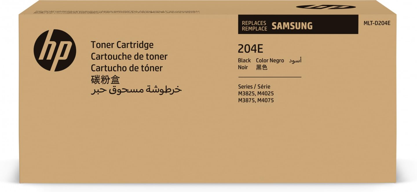 HP MLT-D204E (SU925A) Original Toner Schwarz (Kompatibel mit: ProXpress M3325, M3825, M4025, M3375, M3875, M4075)