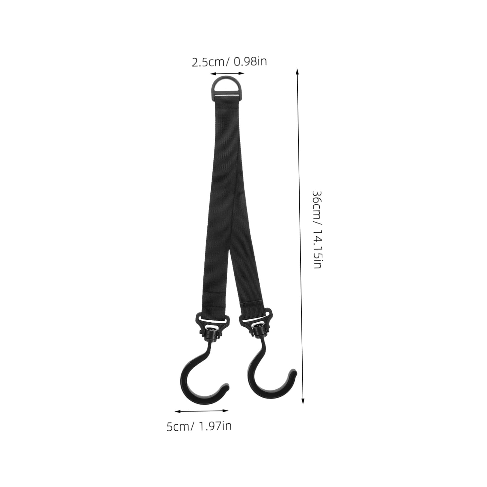 SUPVOX Over The Door Storage Strap for Space Saving Wall Mounted Organization No Drill Design for Skateboards Snowboards Small Spaces