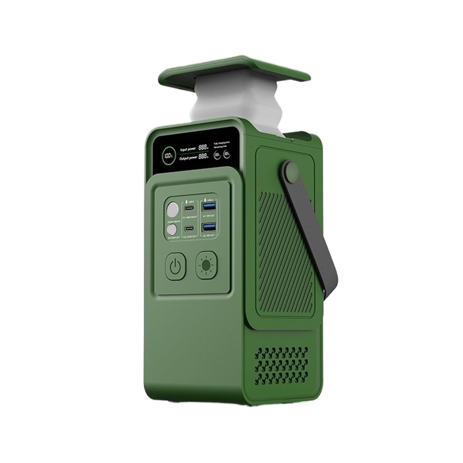 Generador Solar, Banco De Energía Portátil For Exteriores, Emergencia For Almacenamiento En El Hogar,para Acampada Aventura Emergencia Uso Doméstico