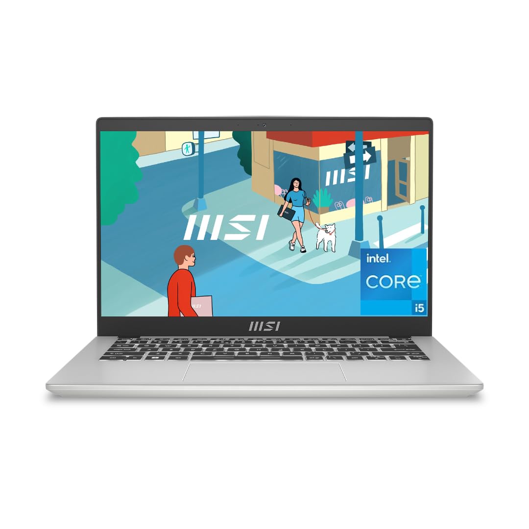 MSI Modern 14, Intel 13th Gen. i5-1334U, 36CM FHD 60Hz Bussiness Laptop (16GB/512GB NVMe SSD/Windows 11 Home/MSO 24 + M365/Intel Iris Xe Graphics, Urban Silver/1.4Kg) C13M-117IN-image-38