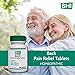 BHI Back Natural Back, Hip & Leg Pain Relief - 6 Powerful Multi-Symptom Active Homeopathic Ingredients Help Calm Back Pain, Muscle Tightness & Spasms Naturally for Women & Men - 100 Tablets