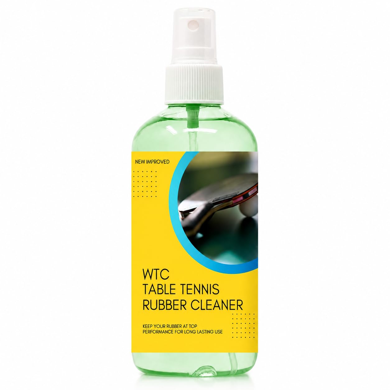 WTC Improved Table Tennis Rubber Cleaner Set || Removes Dust & Marks from Rubbers || 250ml Spray-image-20