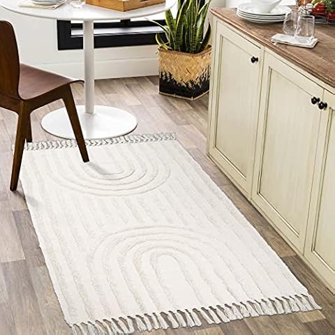 Alfombra bohemia de arco iris LEEVAN de 3 x 5 pies Cover