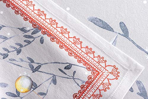 Maison d'Hermine Stoffservietten 100% Baumwolle (45 cm x 45cm, 4er-Set) – Ansicht 7