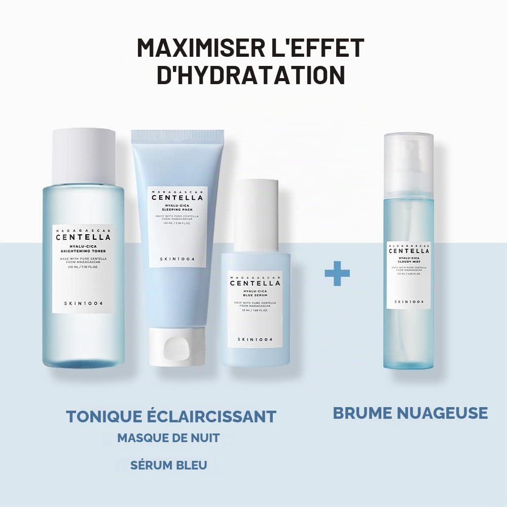 [SKIN1004] Madagascar Centella Hyalu-Cica Cloudy Mist (Hyalu-CICA Brume nuageuse) 120ml