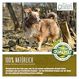 ORIGINAL LECKERLIES Weiße Hunde Gemüse-Flocken Black&White, 1 kg getreidefreie Gemüseflocken, Hundeflocken, Barf Zusatz Hund Hundefutter – Naturprodukt für Hunde