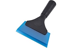 EHDIS: Your Compact Glass-Cleaning Buddy | 5-Inch Blue Mini Extendable Squeegee
