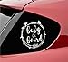 Baby on board with Arrows Vinyl Decal Sticker (Beige)