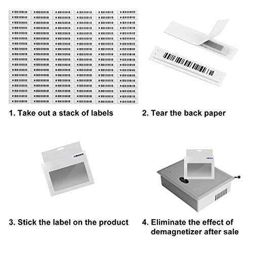 Leagerous SOFTTAG-MC-5K 5000 Pcs 58Khz Am Security Tags Soft Labels Compatible thumb #5