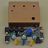 TTONE Klone Vintage Metal Pedal Enclosure Overdrive Electric Guitar Single Effects Kit (gold)