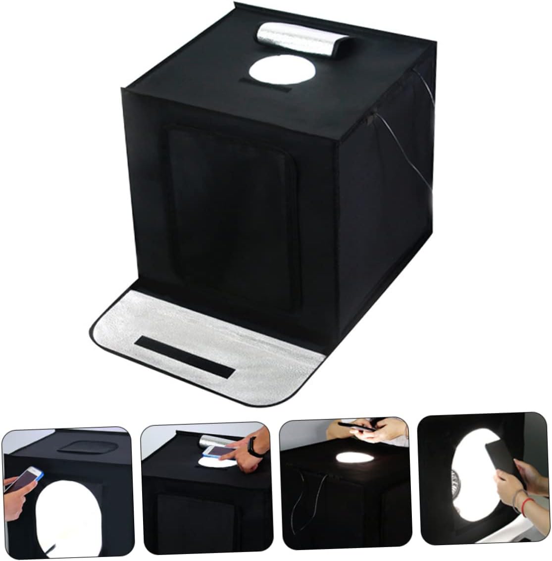Hemoton 1pc Mini Photography Light Tent Portable Softbox for Product Photography Easy to up Uniform Brightness for Jewelry and Miniature Models