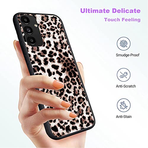 for Samsung Galaxy A54 5G Case, Ultra-Thin Anti-Drop Silicone TPU Fashion Protective Case for Men and Women, Suitable for Samsung A54 5G Case - Leopard Print - image 2
