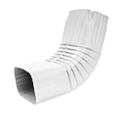 Gutter Downspout Elbow-Rain Gutter Downspout Extension High (3x4 