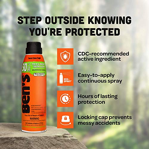 Ben's Tender 0006-7178 6Oz 30% Deet Repellent, Eco-Spray, Single Item #TOP4