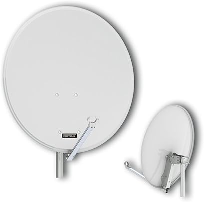 Opticum QA80  Antenna satellitare alluminio Senza LNB  Grigio Chiaro