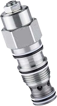 Threaded Cartridge Counterbalance Valve LCBEG-LJN 4.51 Industrial Hydraulic Load Holding Valve 120 L/min
