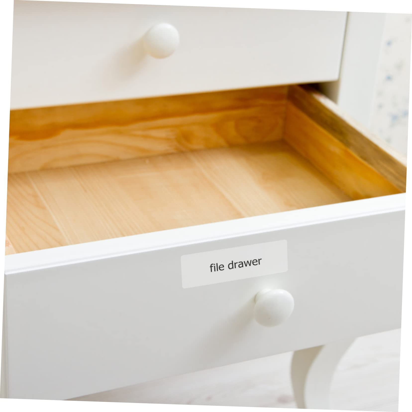 NUOBESTY 4rollen Klarer Selbstklebender Etikettenaufkleber Für Beschriftungen Transparente Namensetiketten Wasserfest Für Schule Büro Und Organisation