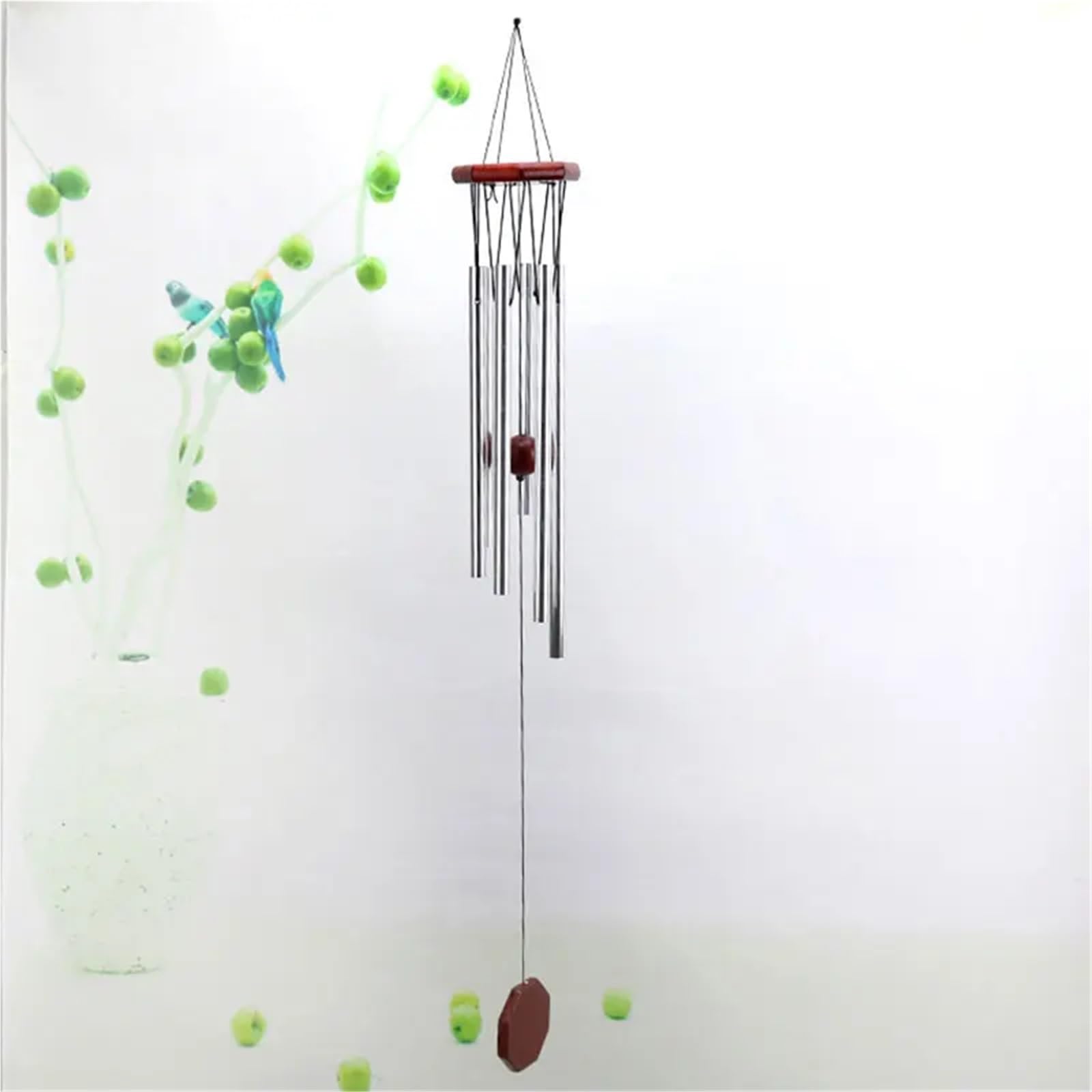 Windspiel Großes Windspiel mit tiefem Klang, Kapellenglocken, Windspiele for den Außenbereich, Garten, Heimdekoration, Windspiele