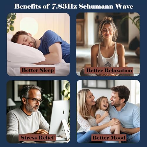 adjustable frequency generator for healing 001hz-299khz 783hz schumann resonance generator sine wave frequency healing device for improving sleep amp meditation usb powered