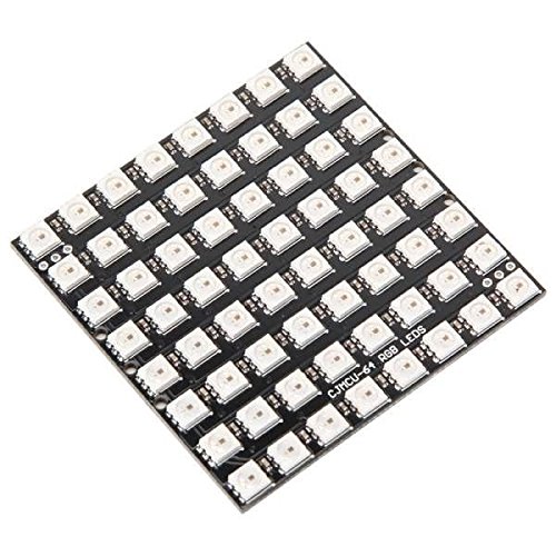 Robocraze 8x8 RGB LED Matrix | 64Bit WS2812 5050 RGB LED Matrix