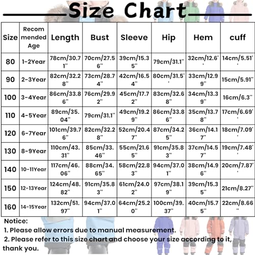 Kids Snow Suit Girls Boys One Piece Snowsuits Winter Outdoor Waterproof Windproof Overalls Snowboarding Ski Suits3