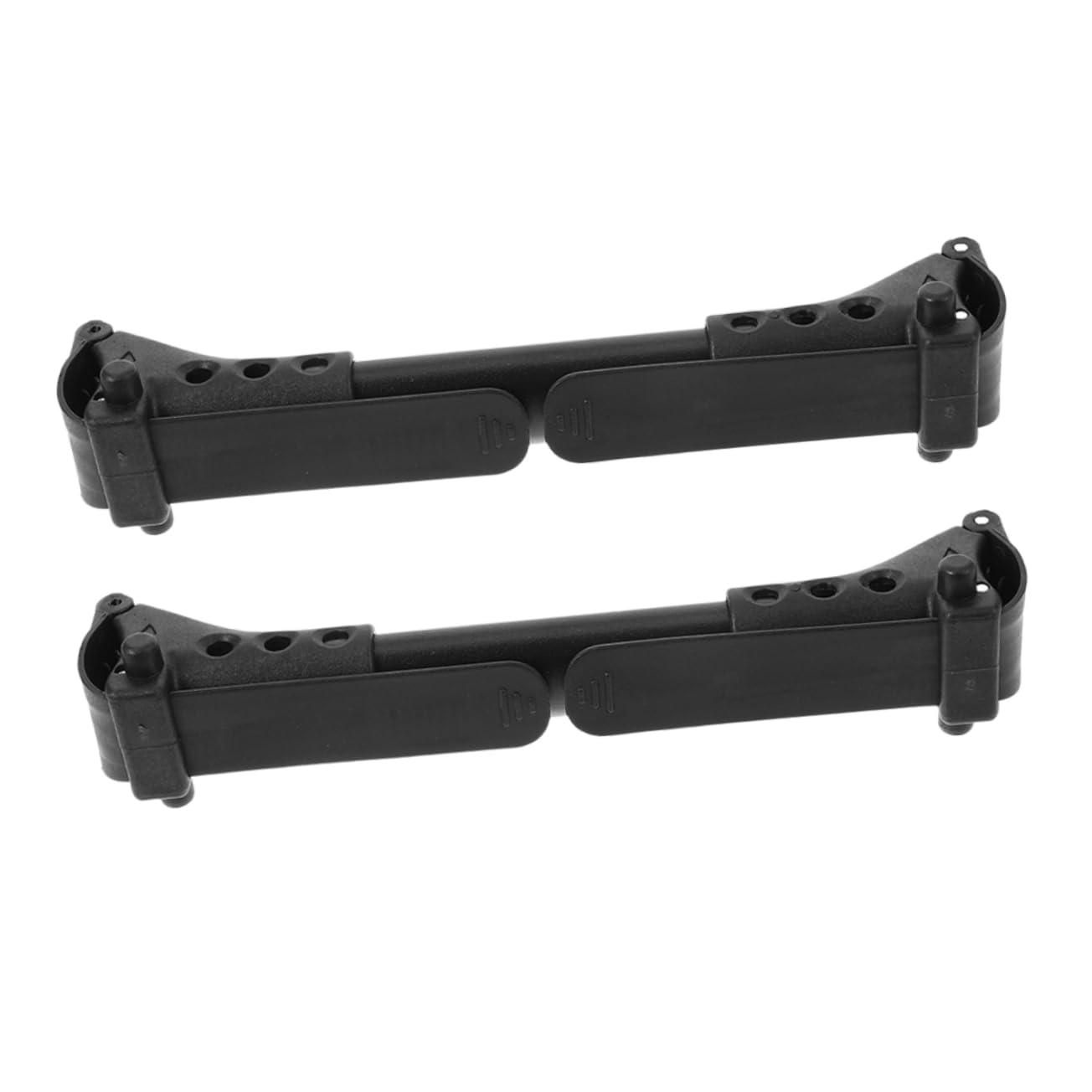 Milisten 2pcs Twin Accessories Stroller Connectors for Twins Pushchair Seat Adapter Stroller Hook Tube Connectors