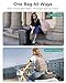 BAGSMART College Laptop Backpack, Travel Backpack for Women, Quilted Casual Daypack, Water-Resistant Bookbag for 15.6 Inch Laptop, Camel